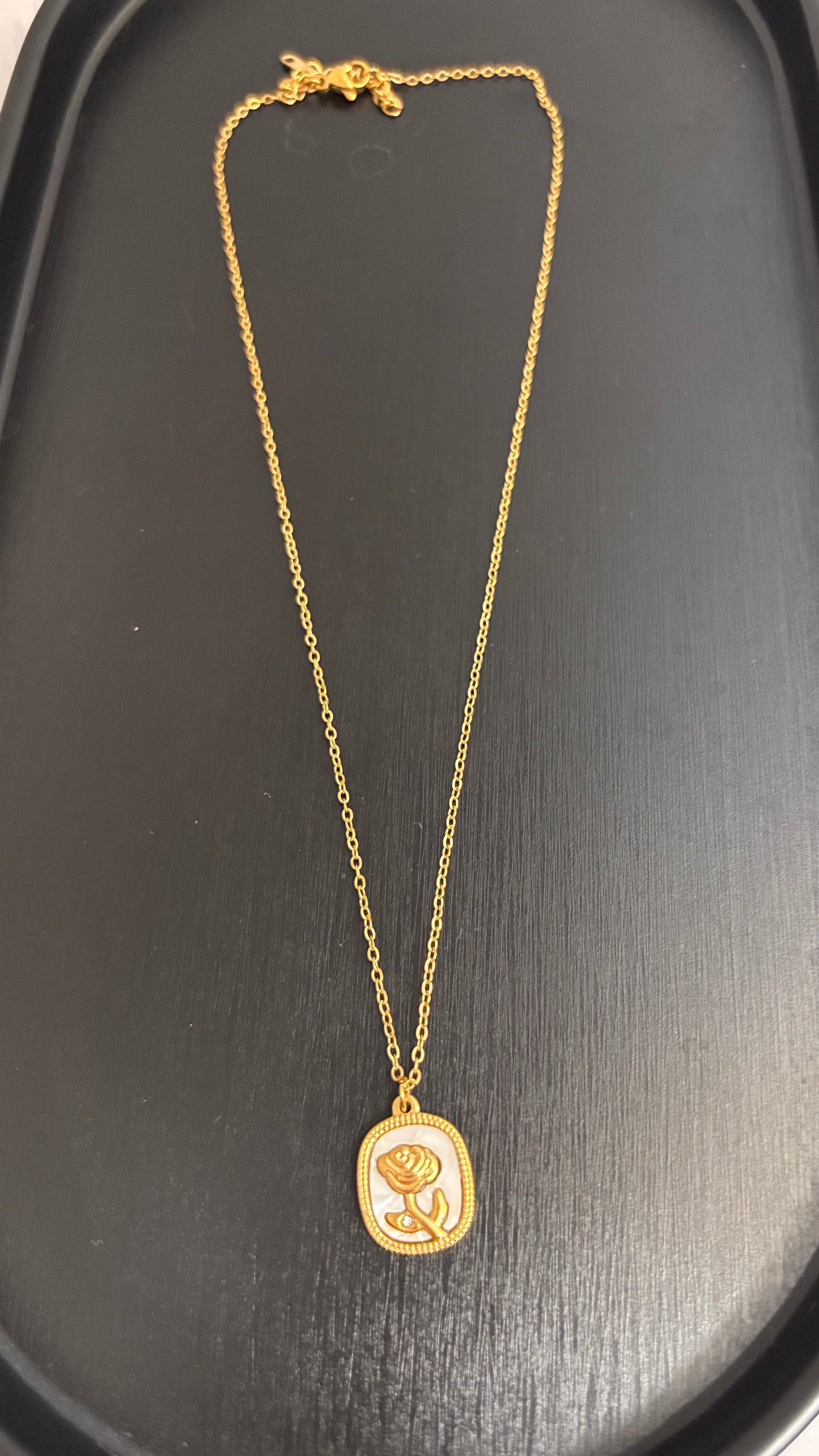18K Gild Polished Demifine Neckchain ANTNC015