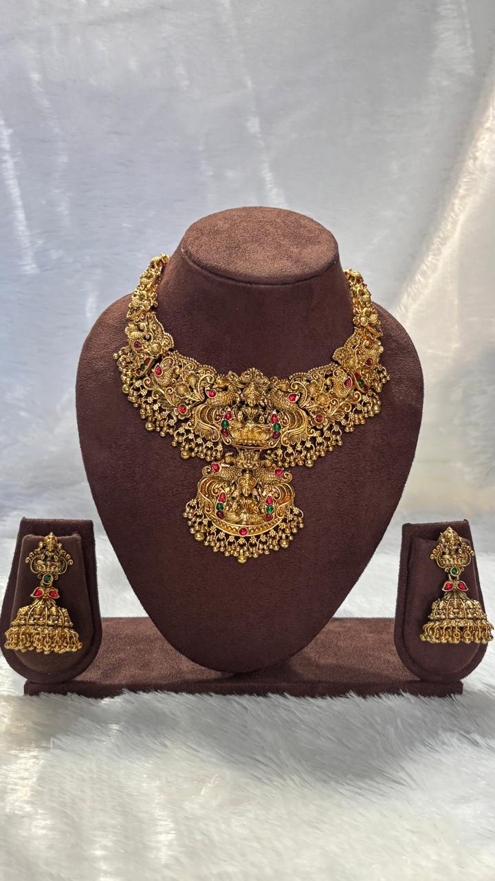 Temple Necklace Set TN009
