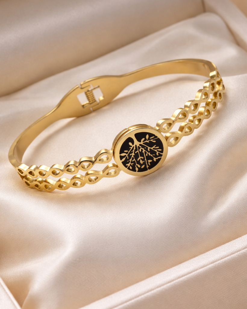 Elegant Gold Tree of Life Bracelet BRC010