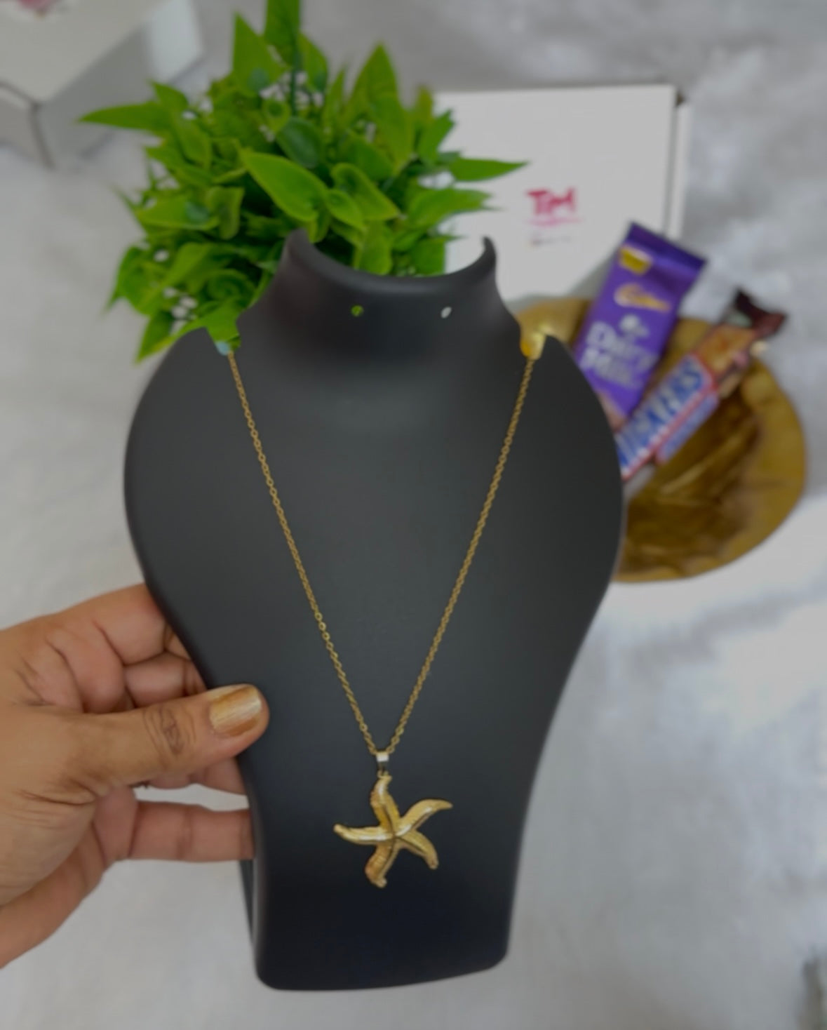 18 K gold necklace set RK003