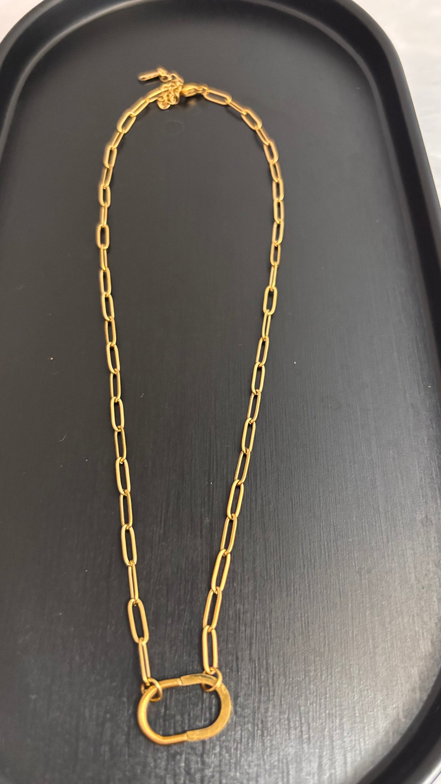 Defi Fine 18K clip style chain ANTNC012