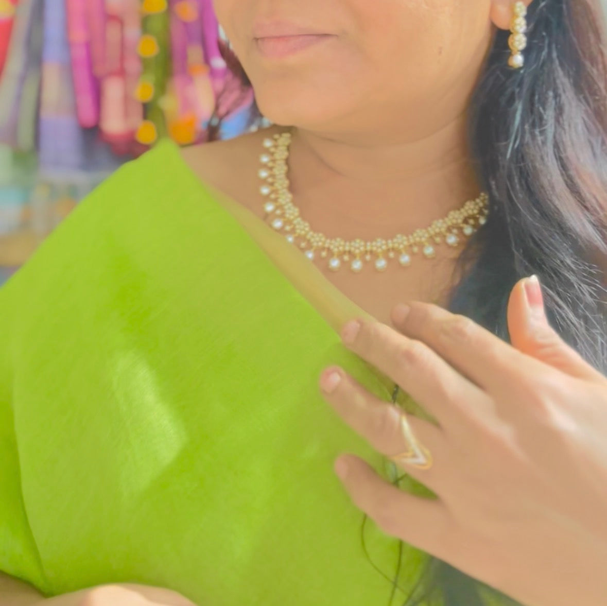 Real Pearl Necklace PRL009