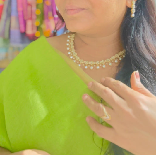 Real Pearl Necklace PRL009