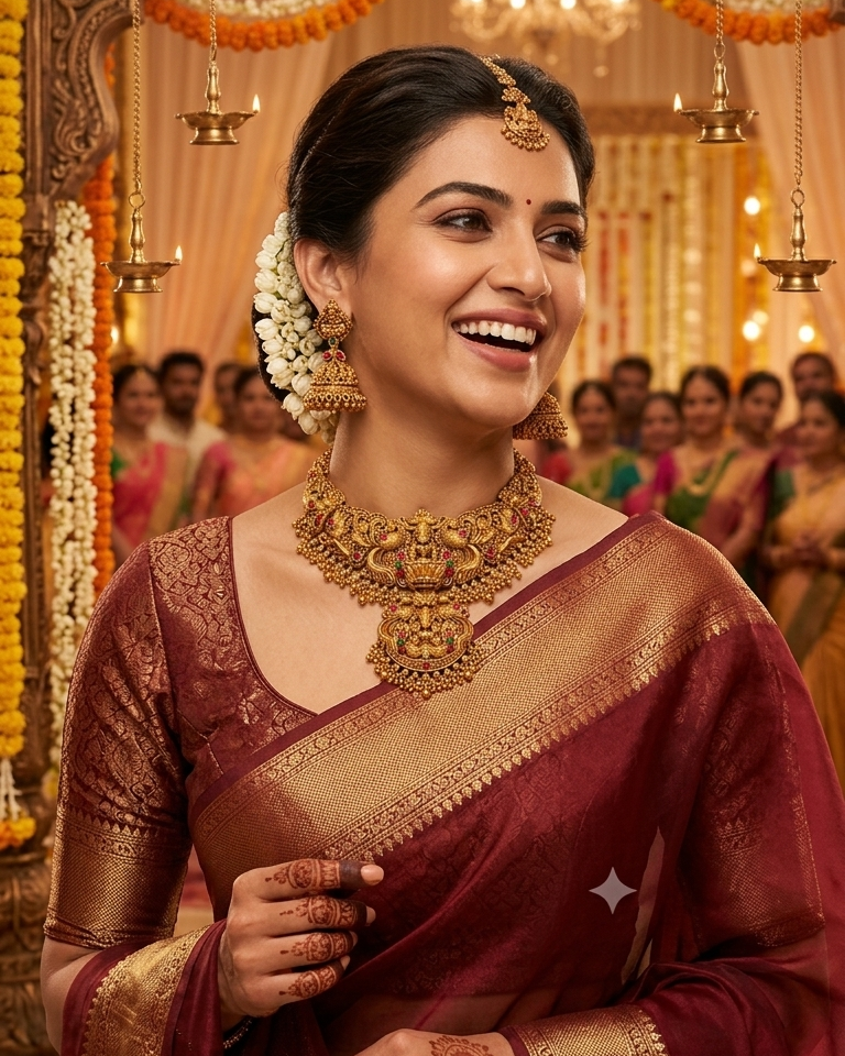 Temple Necklace Set TN009