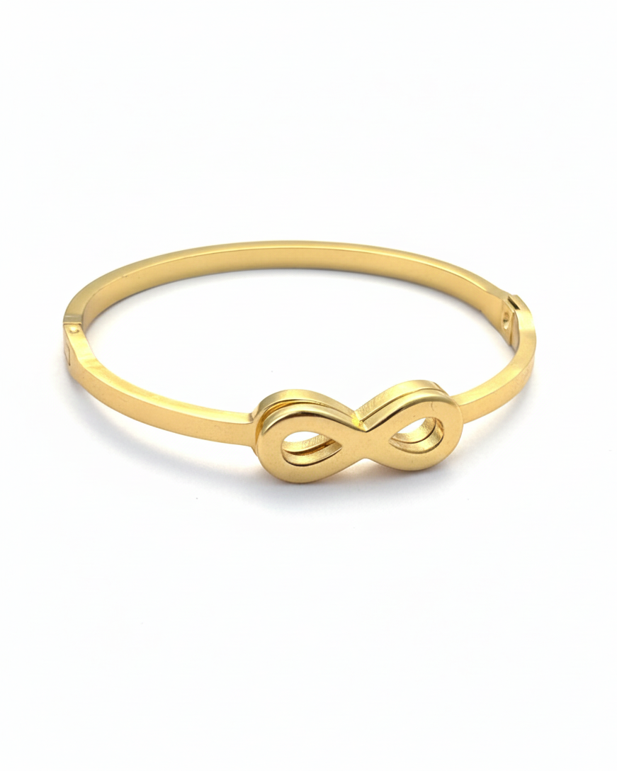 Golden Infinity Minimal Bracelet BRC005