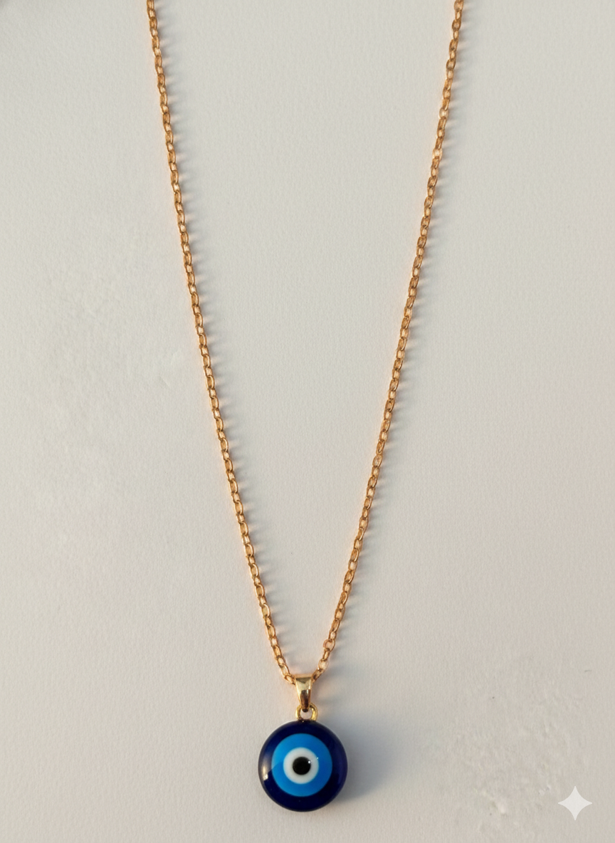 Blue Evil Eye Copper Chain ANTNC013