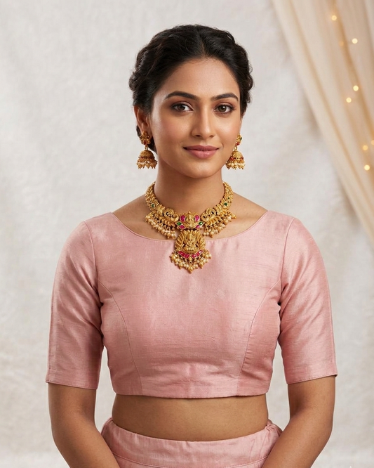 Enamal Painted Necklace and Jumkha Set TN001
