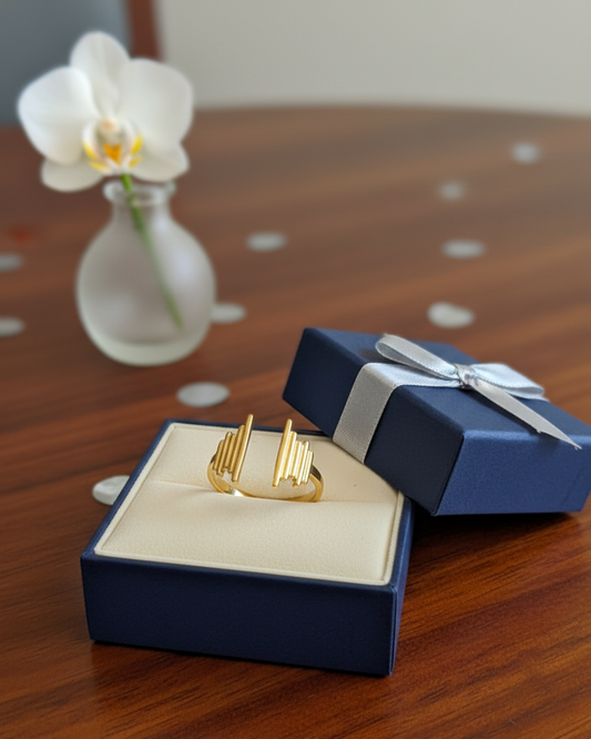 The Meridian Front Open ring RNG007