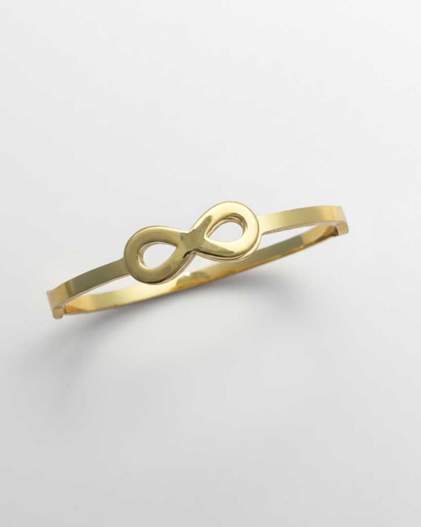 Golden Infinity Minimal Bracelet BRC005