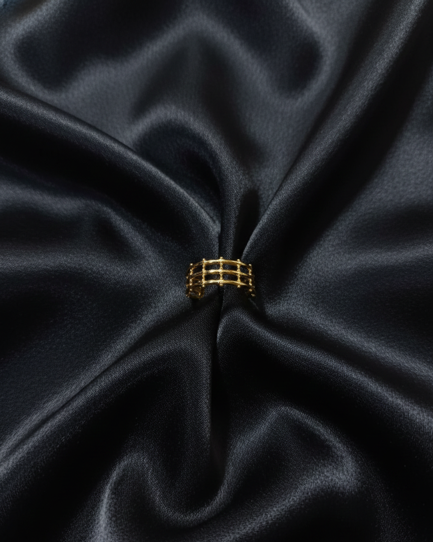 Golden Lattice Statement Ring RNG009