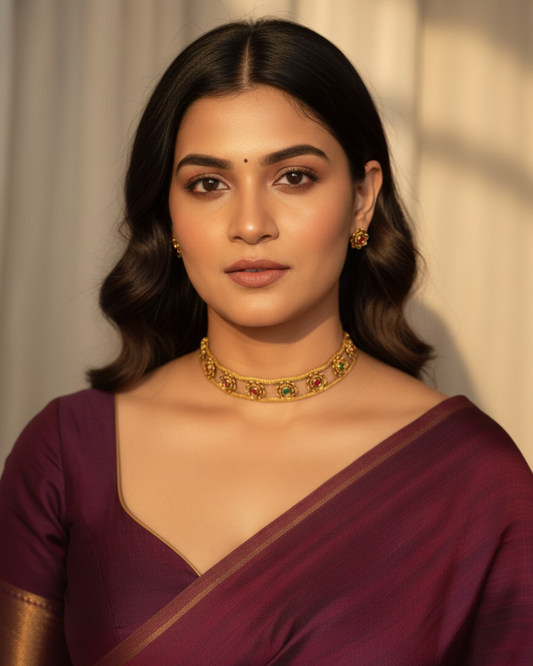 Floral Choker Set CH002