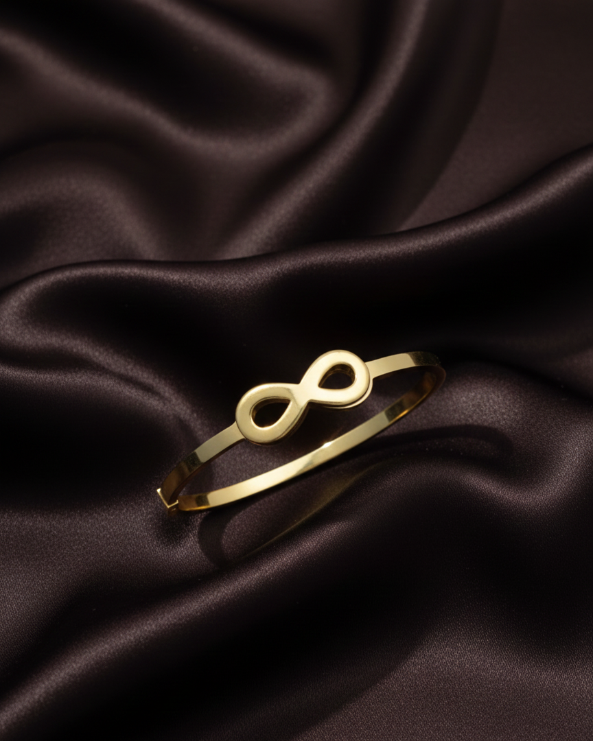 Golden Infinity Minimal Bracelet BRC005