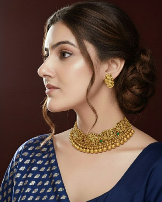 Traditional Marathi Style Choker TN003