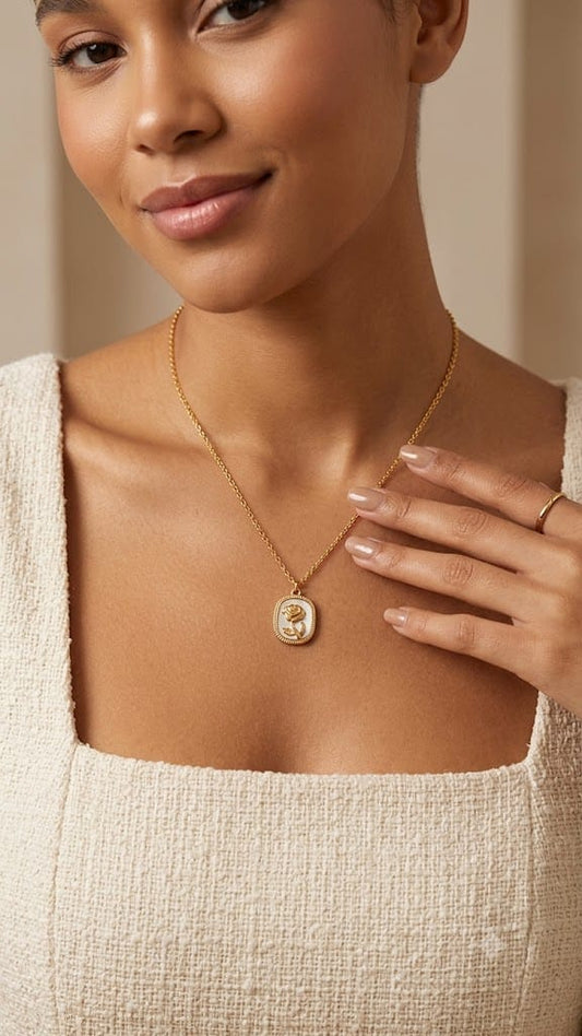18K Gild Polished Demifine Neckchain ANTNC015