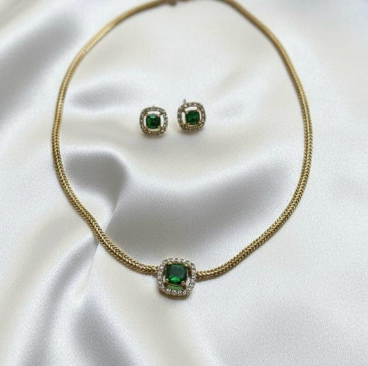 Minimal Green Choker CH019