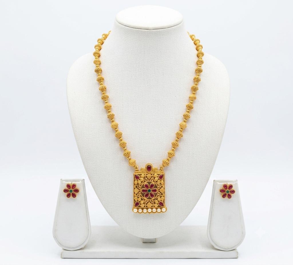 Reversible Antique Necklace REV102
