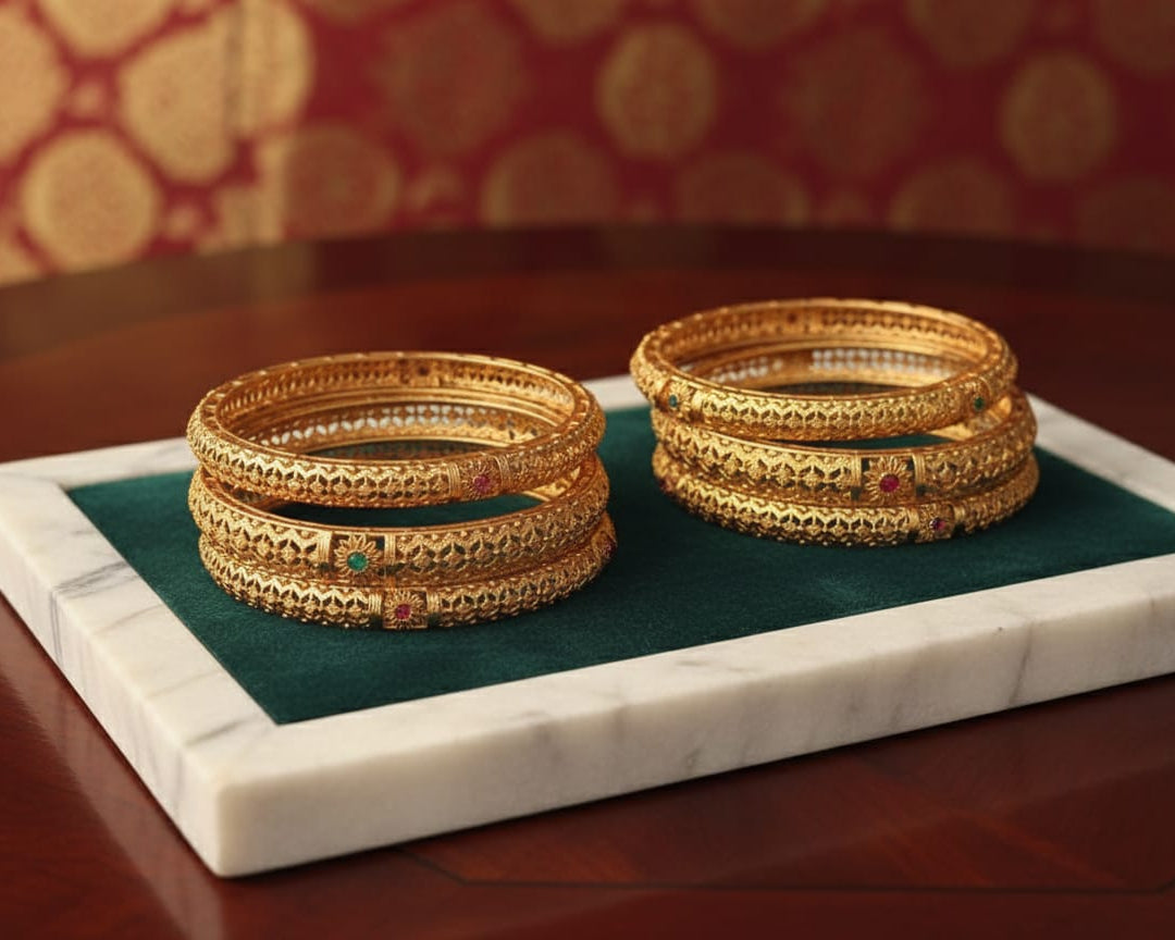 Antique Designer Bangles (set of 6 piece) BNG025