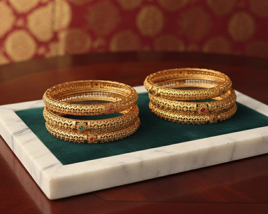 Antique Designer Bangles (set of 6 piece) BNG025