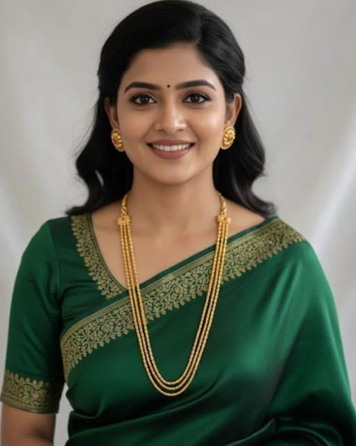 Astadisha Golden Beads Mala LN003