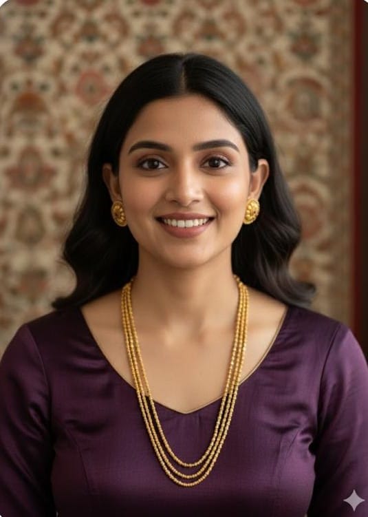 Astadisha Golden Beads Mala LN003