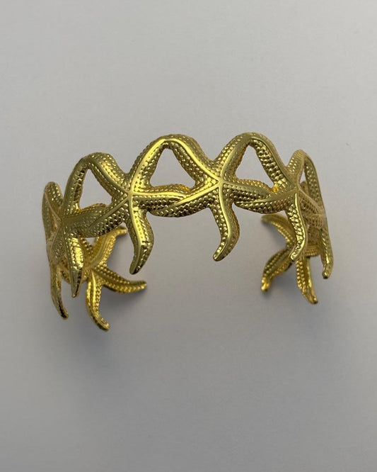 18K Gold Plated Starfish Bracelet BRC021