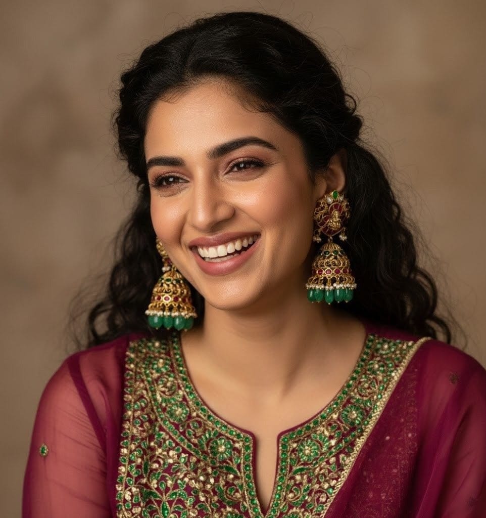 Bridal Real jadau Kundan Jumakha