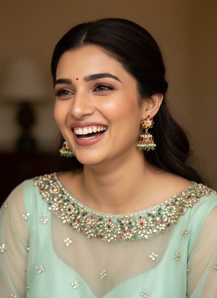 Semi Bridal Real Jadau Kundan Jhumkha JMK002