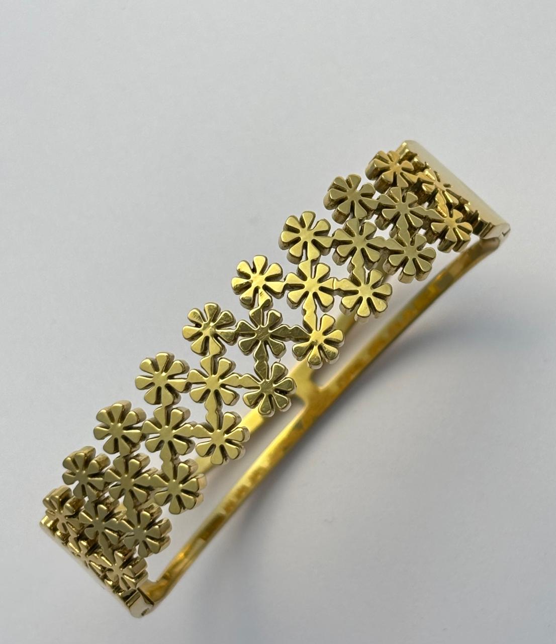 Golden Sunburst Petal Bracelet BRC020